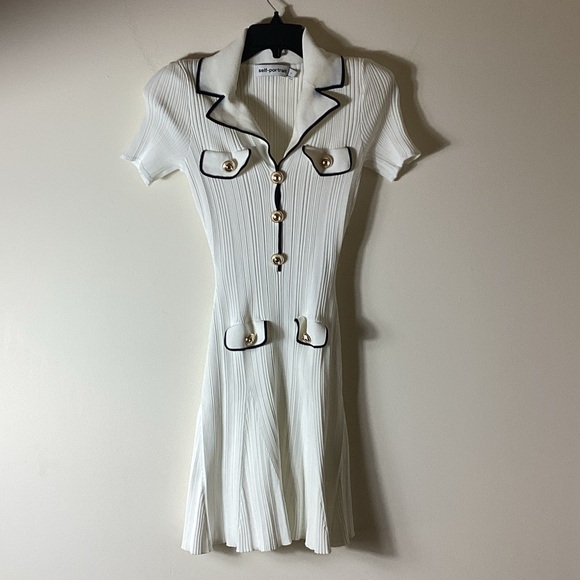 Self-Portrait Rib Knit Mini Dress - Picture 5 of 9